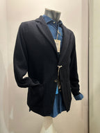 AG TREND GIACCA MONOPETTO 100% COTONE COLORE NAVY 100% MADE IN ITALY GMA9 COT6 43