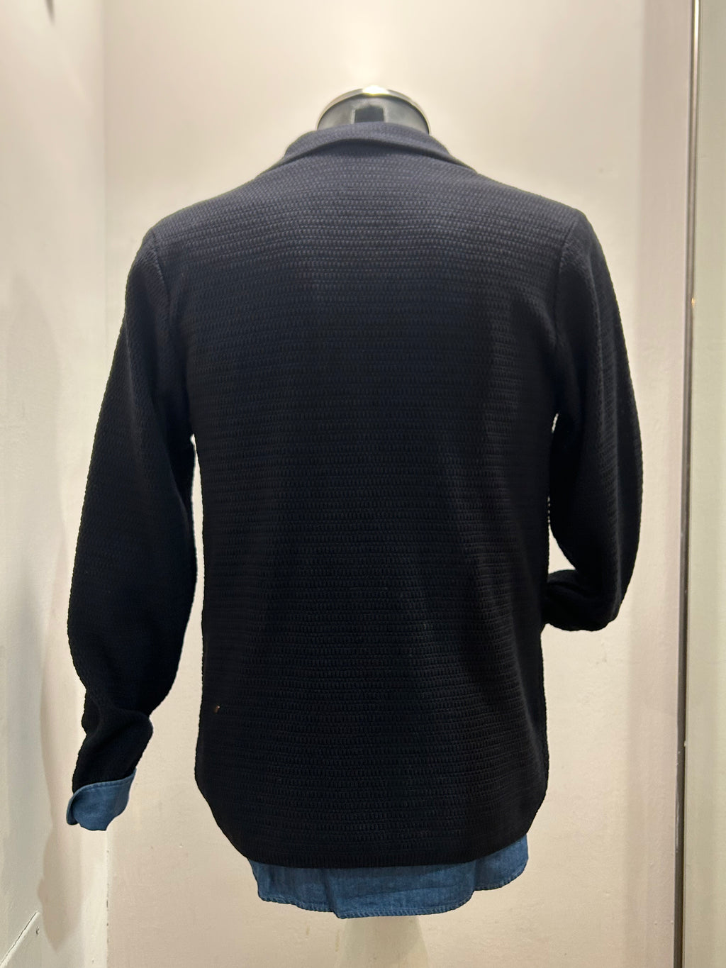 AG TREND GIACCA MONOPETTO 100% COTONE COLORE NAVY 100% MADE IN ITALY GMA9 COT6 43