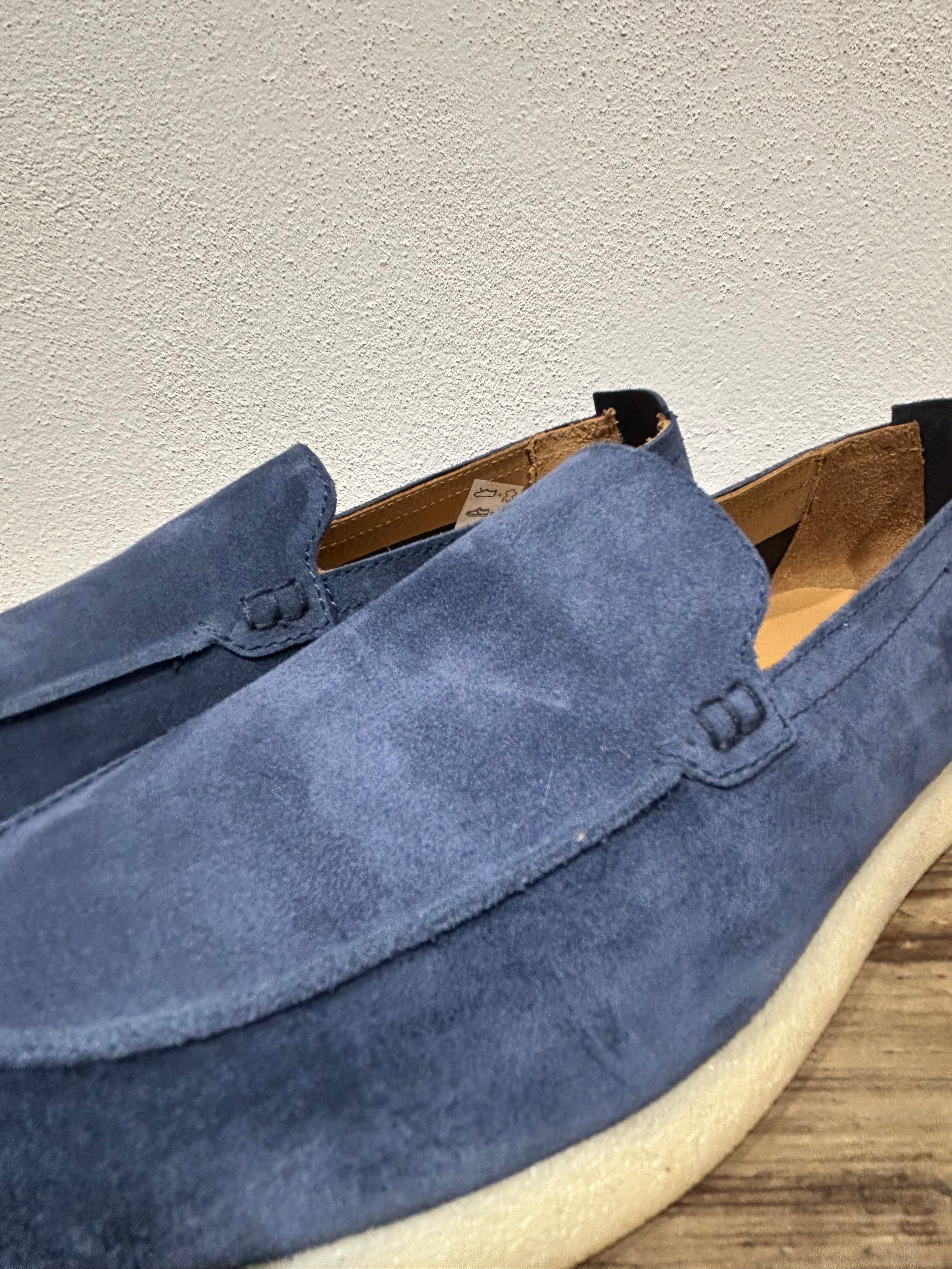 SNEAKERS SLIP ON KEBO 100% PELLE INCAMOSCIO SUOLA IN GOMMA  NATURALE 100% MADE IN ITALY