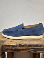 SNEAKERS SLIP ON KEBO 100% PELLE INCAMOSCIO SUOLA IN GOMMA  NATURALE 100% MADE IN ITALY