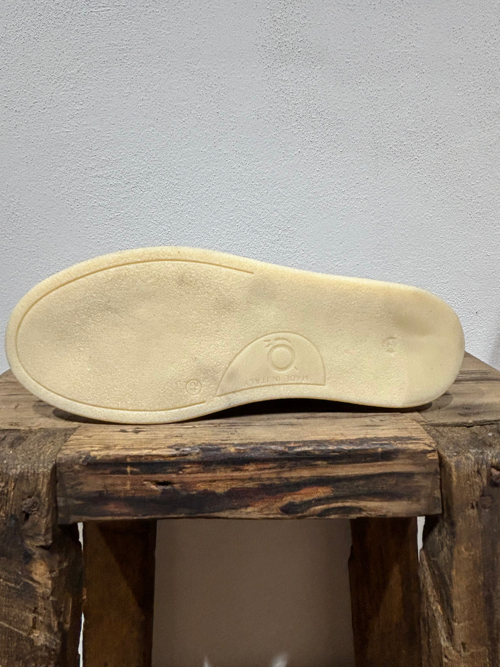 STRINGATA KEBO 100% CAMOSCIO NAVY GOMMA NATURALE MADE IN ITALY