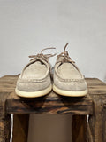 STRINGATA KEBO IN CAMOSCIO COLORE SABBIA GOMMA NATURALE 100% MADE IN ITALY
