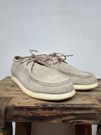 STRINGATA KEBO IN CAMOSCIO COLORE SABBIA GOMMA NATURALE 100% MADE IN ITALY