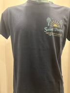 BOWERY NYC T-SHIRT 100% COTONE ALGODON NAVY 100% MADE IN ITALY