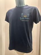 BOWERY NYC T-SHIRT 100% COTONE ALGODON NAVY 100% MADE IN ITALY