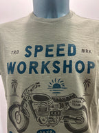 BOWERY NYC T-SHIRT VERDE 100% CORONE ALGODON 100% MADE IN ITALY