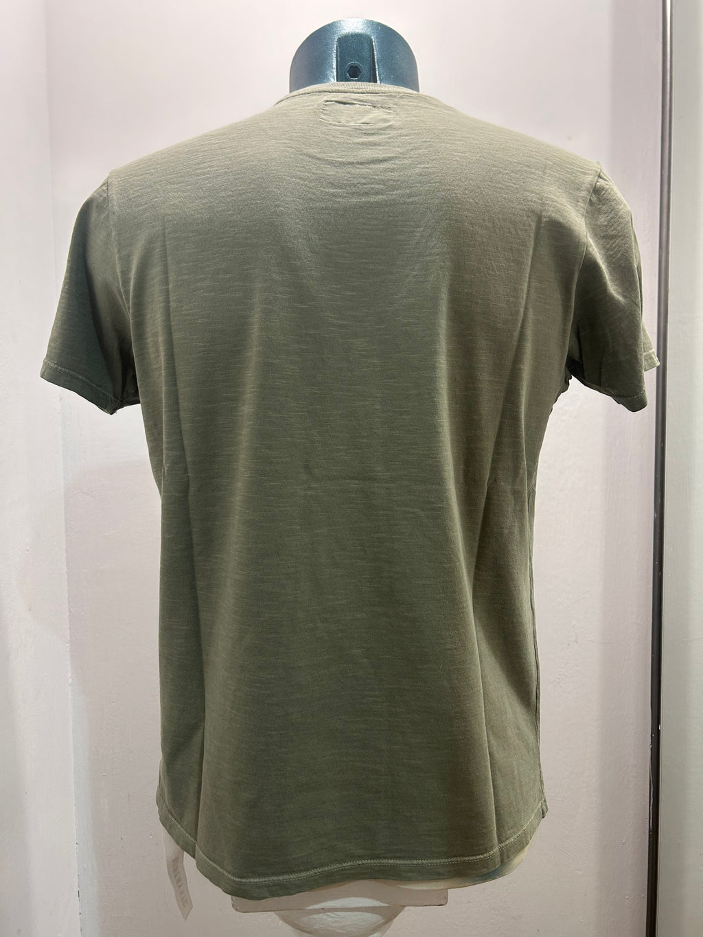 BOWERY NYC T-SHIRT VERDE 100% CORONE ALGODON 100% MADE IN ITALY