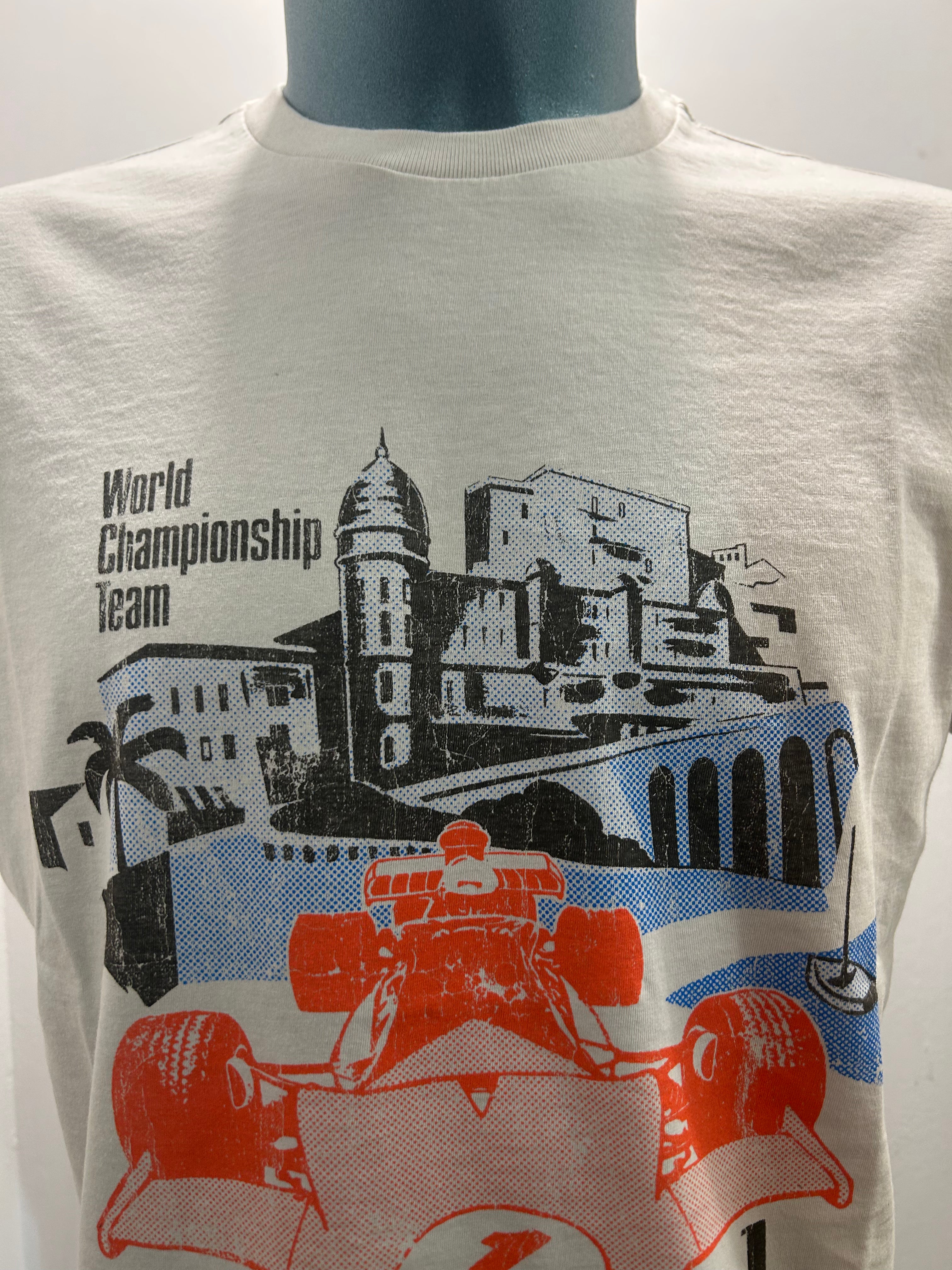 BOWERY NYC T- SHIRT BEIGE STONE 100% COTONE ALGODON 100% MADE IN ITALY