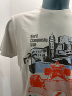 BOWERY NYC T- SHIRT BEIGE STONE 100% COTONE ALGODON 100% MADE IN ITALY