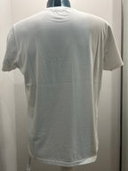 BOWERY NYC T-SHIRT 100% COTONE ALGODON COLORE BIANCO 100% MADE IN ITALY