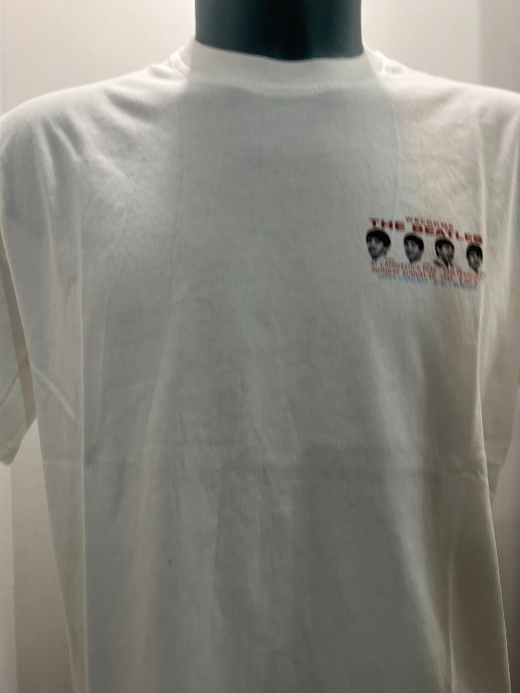 IN THE BOX T-SHIRT BEATLES WELCOME 100% MADE IN ITALY