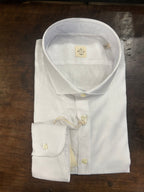 GMF CAMICIA FIT REGOLARE COLLO FRANCESE 961250/01 COLORE BIANCO 100% MADE IN ITALY