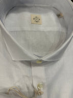 GMF CAMICIA FIT REGOLARE COLLO FRANCESE 961250/01 COLORE BIANCO 100% MADE IN ITALY