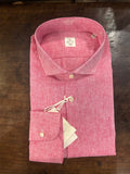 GMF CAMICIA FIT REGOLARE 100% LINO COLLO FRANCESE 961301/23 100% MADE IN ITALY