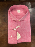 GMF CAMICIA FIT REGOLARE 100% LINO COLLO FRANCESE 961301/23 100% MADE IN ITALY