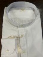 GMF CAMICIA/POLO FIT REGOLARE COLORE BIANCO CON 4 BOTTONI 100% VISCOSA MADE IN ITALY 961119/01
