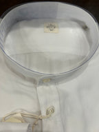 GMF CAMICIA/POLO FIT REGOLARE COLORE BIANCO CON 4 BOTTONI 100% VISCOSA MADE IN ITALY 961119/01