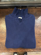 IN THE BOX MAGLIA POLO 100% COTONE COLORE BLUE 100% MADE IN ITALY