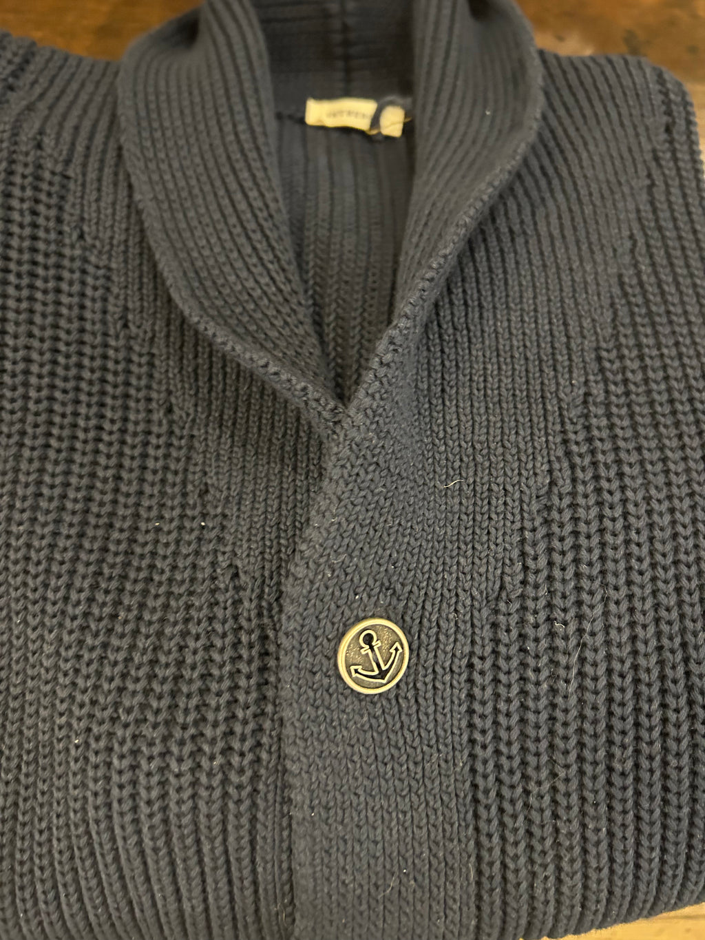 IN THE BOX CARDIGAN 100% COTONE COLORE BLUE 100% MADE IN ITALY