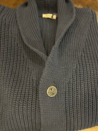 IN THE BOX CARDIGAN 100% COTONE COLORE BLUE 100% MADE IN ITALY