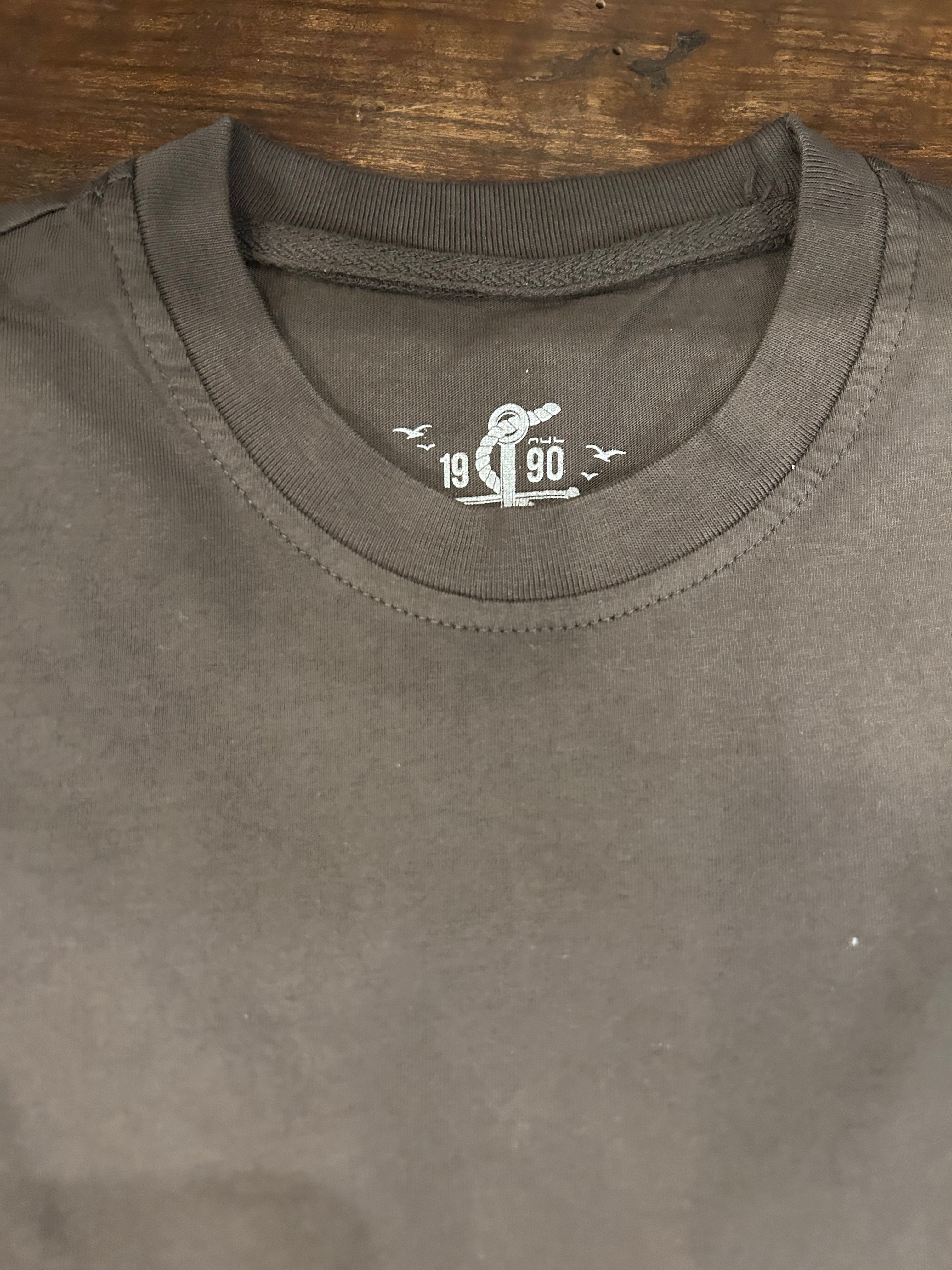 SEADOG T-SHIRT MANICA CORTA COLORE TESTA DI MORO 100% COTONE MADE IN ITALY