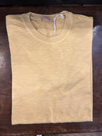 SEADOG T-SHIRT MANICA CORTA COLORE SENAPE 100% COTONE FIAMMATO MADE IN ITALY