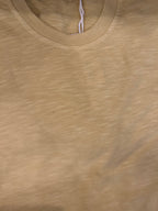 SEADOG T-SHIRT MANICA CORTA COLORE SENAPE 100% COTONE FIAMMATO MADE IN ITALY