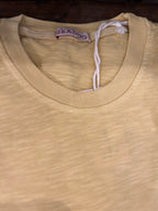 SEADOG T-SHIRT MANICA CORTA COLORE SENAPE 100% COTONE FIAMMATO MADE IN ITALY