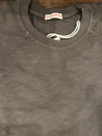 SEADOG T-SHIRT RAGLAN MANICA CORTA COLORE TESTA DI MORO 100% COTONE FIAMMATO MADE IN ITALY