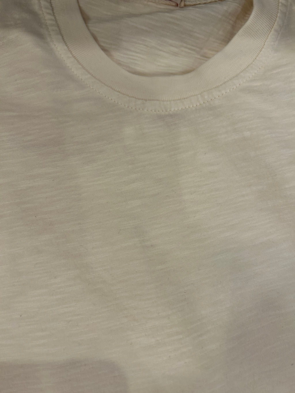 SEADOG T-SHIRT RAGLAN MANICA CORTA COLORE OFF WHITE 100% COTONE FIAMMATO MADE IN ITALY