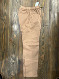 WHITE SAND PANTALONI COLORE BEIGE VESTIBILITA’ COMODA 100% COTONE MADE IN ITALY