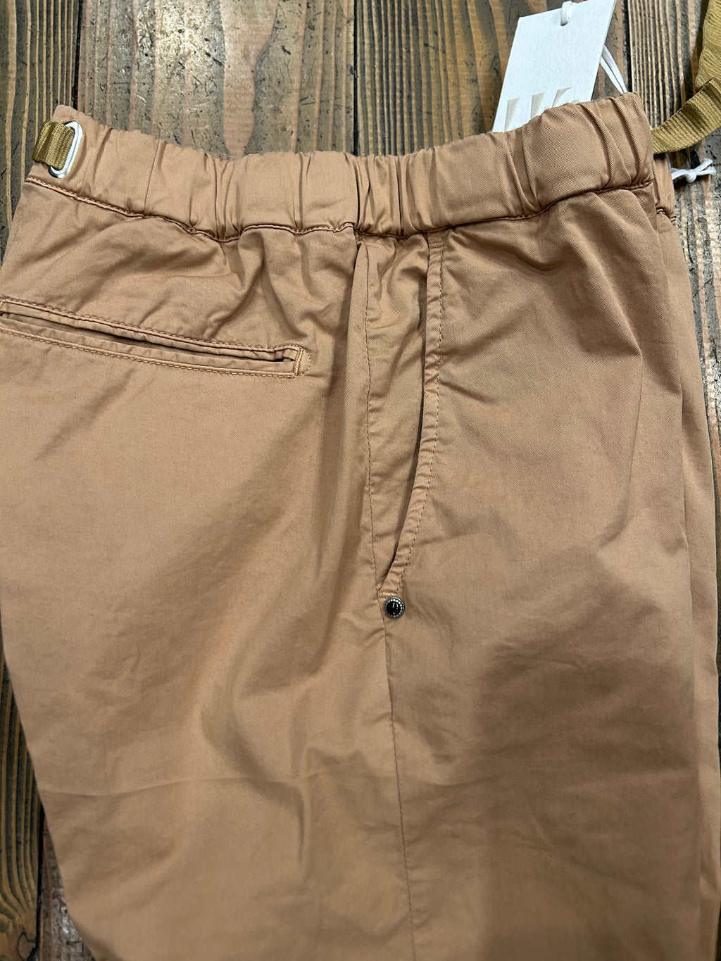 WHITE SAND PANTALONI COLORE BEIGE VESTIBILITA’ COMODA 100% COTONE MADE IN ITALY