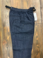 WHITE SAND PANTALONI COLORE NAVY VESTIBILITA’ COMODA 100% COTONE MADE IN ITALY