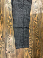 WHITE SAND PANTALONI IN CHAMBRAY DENIM NERO MADE IN ITALY