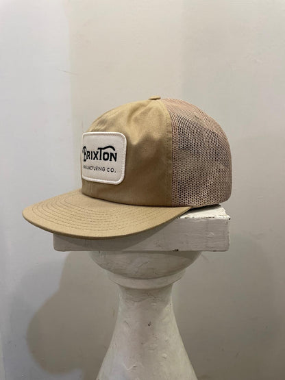 BRIXTON Cappello Con Visiera GRADE HP Trucker Hat Beige