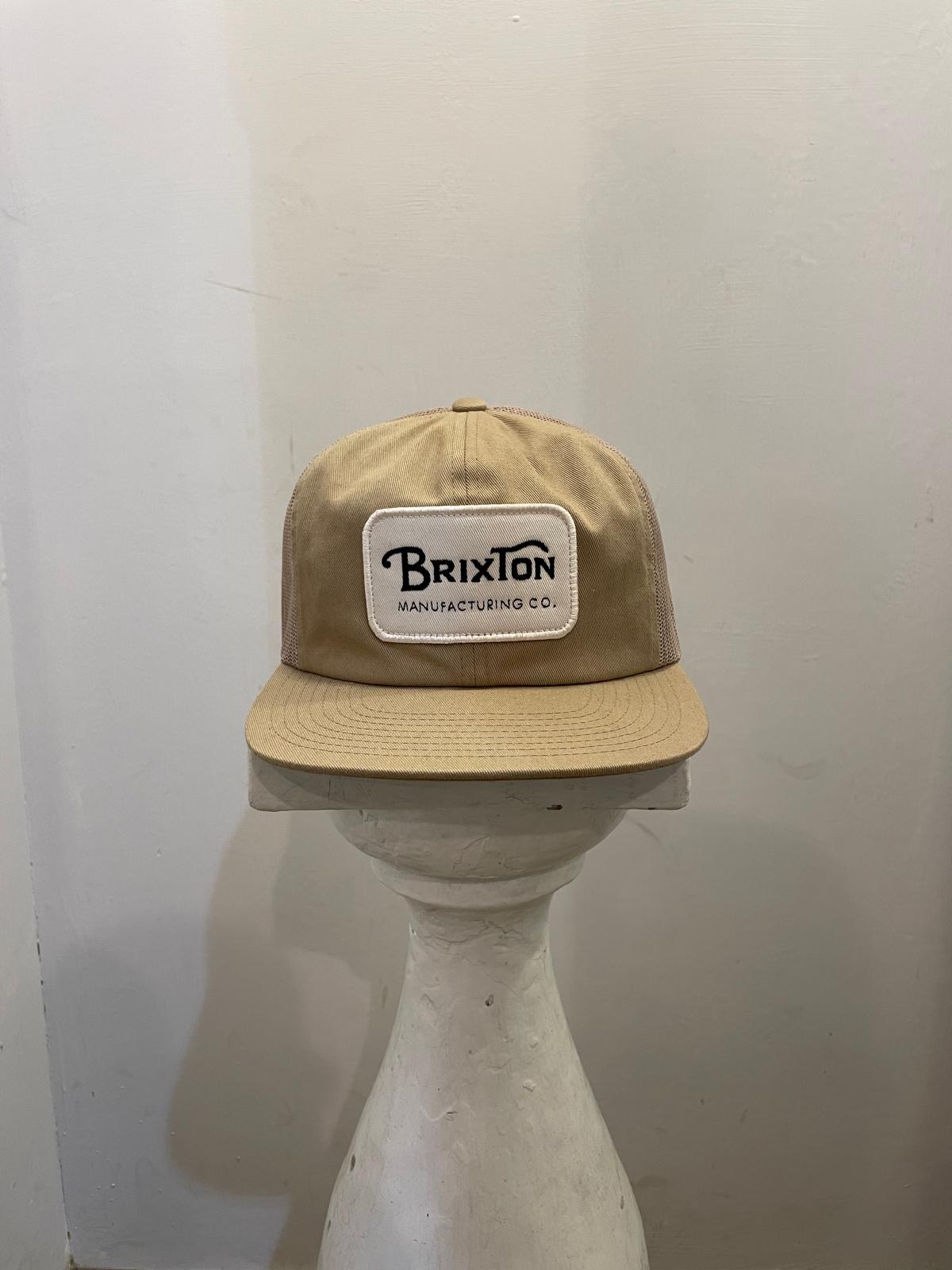 BRIXTON Cappello Con Visiera GRADE HP Trucker Hat Beige