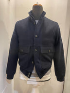 BOMBER SEADOG JAMES IN LANA COLORE BLU