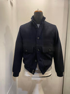 BOMBER SEADOG JAMES IN LANA COLORE BLU