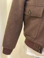 BOMBER SEADOG JAMES IN LANA COLORE MORO