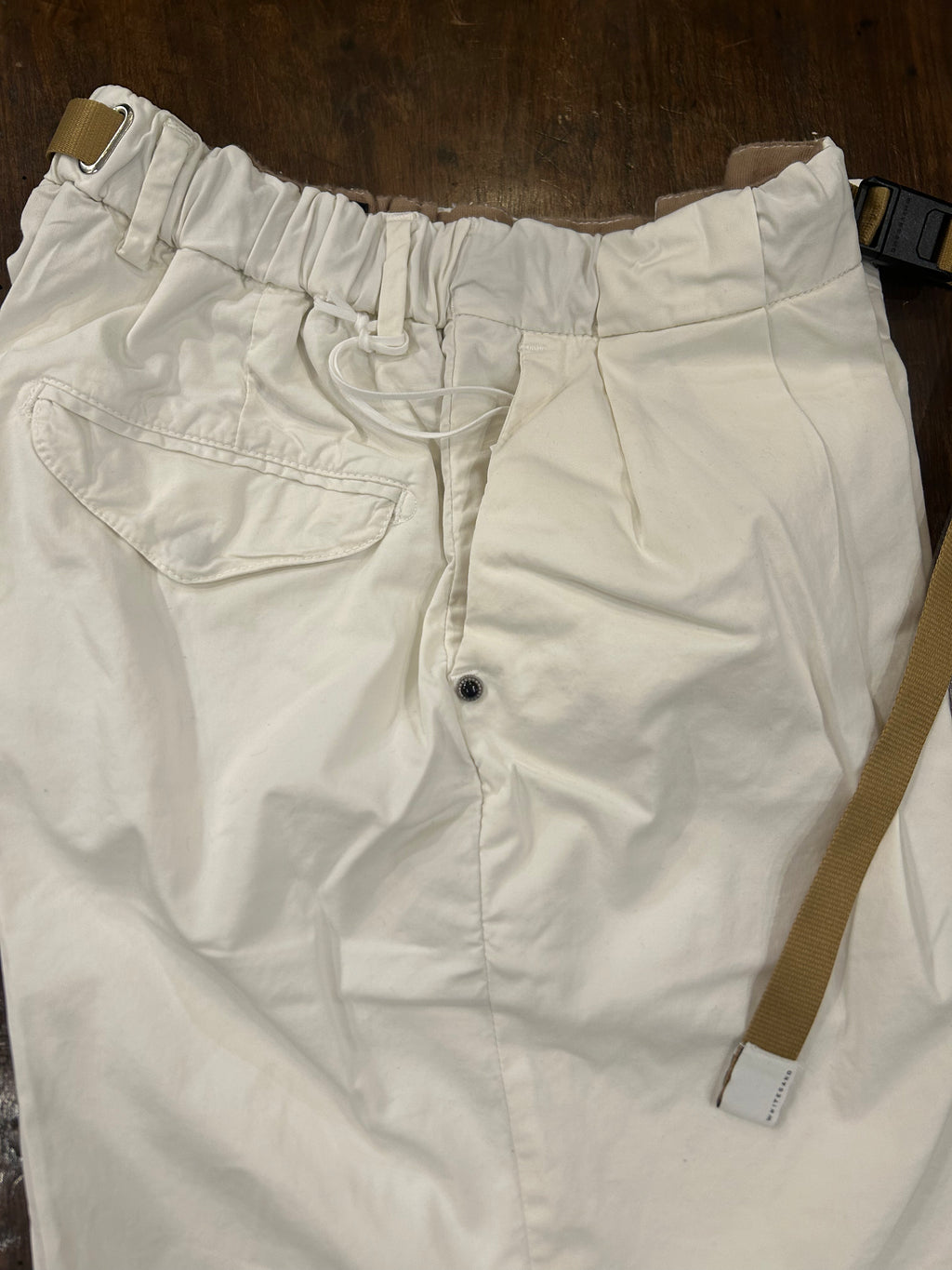 WHITE SAND COLORE BIANCO COTONE ED ELASTANE CON DOPPIA PENCE VESTIBILITA’ COMODA 26SU52 190 MADE IN ITALY