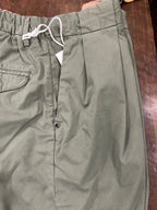 WHITE SAND COLORE VERDE MILITARE COTONE ED ELASTANE CON DOPPIA PENCE VESTIBILITA’ COMODA 26SU52 190 MADE IN ITALY