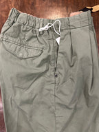 WHITE SAND COLORE VERDE MILITARE COTONE ED ELASTANE CON DOPPIA PENCE VESTIBILITA’ COMODA 26SU52 190 MADE IN ITALY