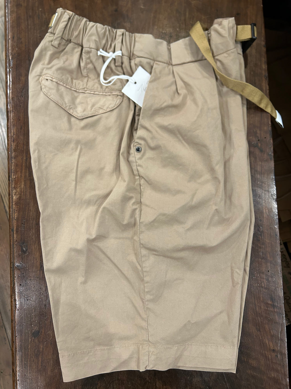 WHITE SAND COLORE BEIGE COTONE ED ELASTANE CON DOPPIA PENCE VESTIBILITA’ COMODA 26SU52 190 MADE IN ITALY