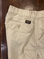 SCHOTT  N.Y.C. BERMUDA CARGO BEIGE REGULAR FIT 100% COTONE