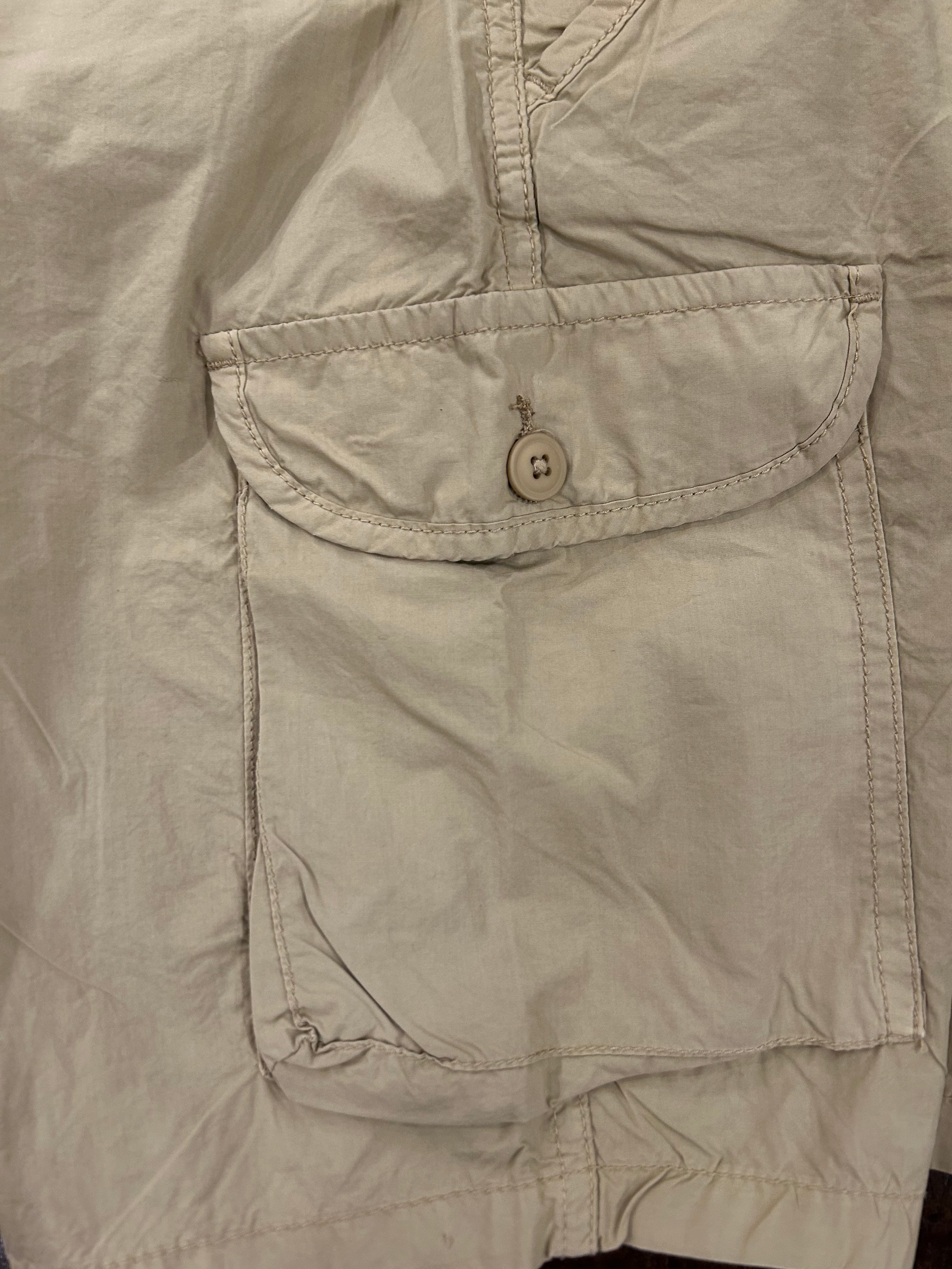 SCHOTT  N.Y.C. BERMUDA CARGO BEIGE REGULAR FIT 100% COTONE