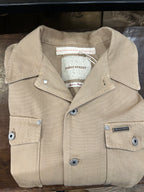 FRONT STREET 8 THE JACKET COLORE DESERT 100% COTONE ALGODON MADE IN ITALY