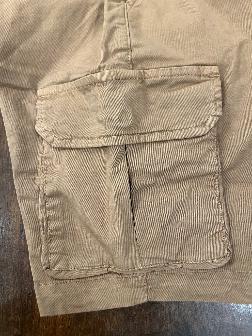 SEADOG NEBRASKA BERMUDA CARGO 100%  COTONE COLORE MORO MADE IN ITALY