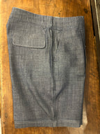 ANERKJENDT BERMUDA IN CHAMBRAY 100% COTONE ALGODON