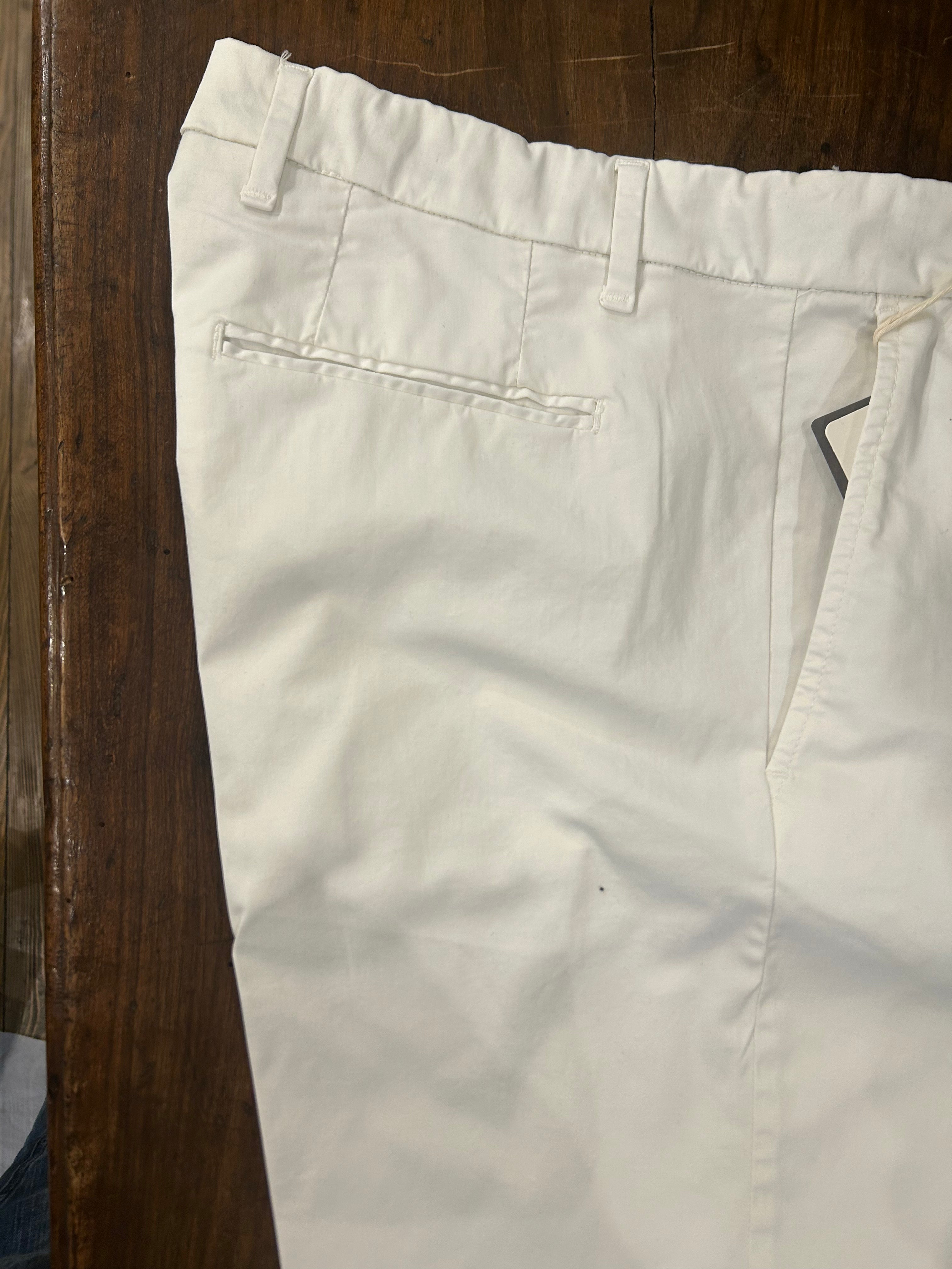 AG TREND BERMUDA 100% COTONE COLORE BIANCO MADE IN ITALY