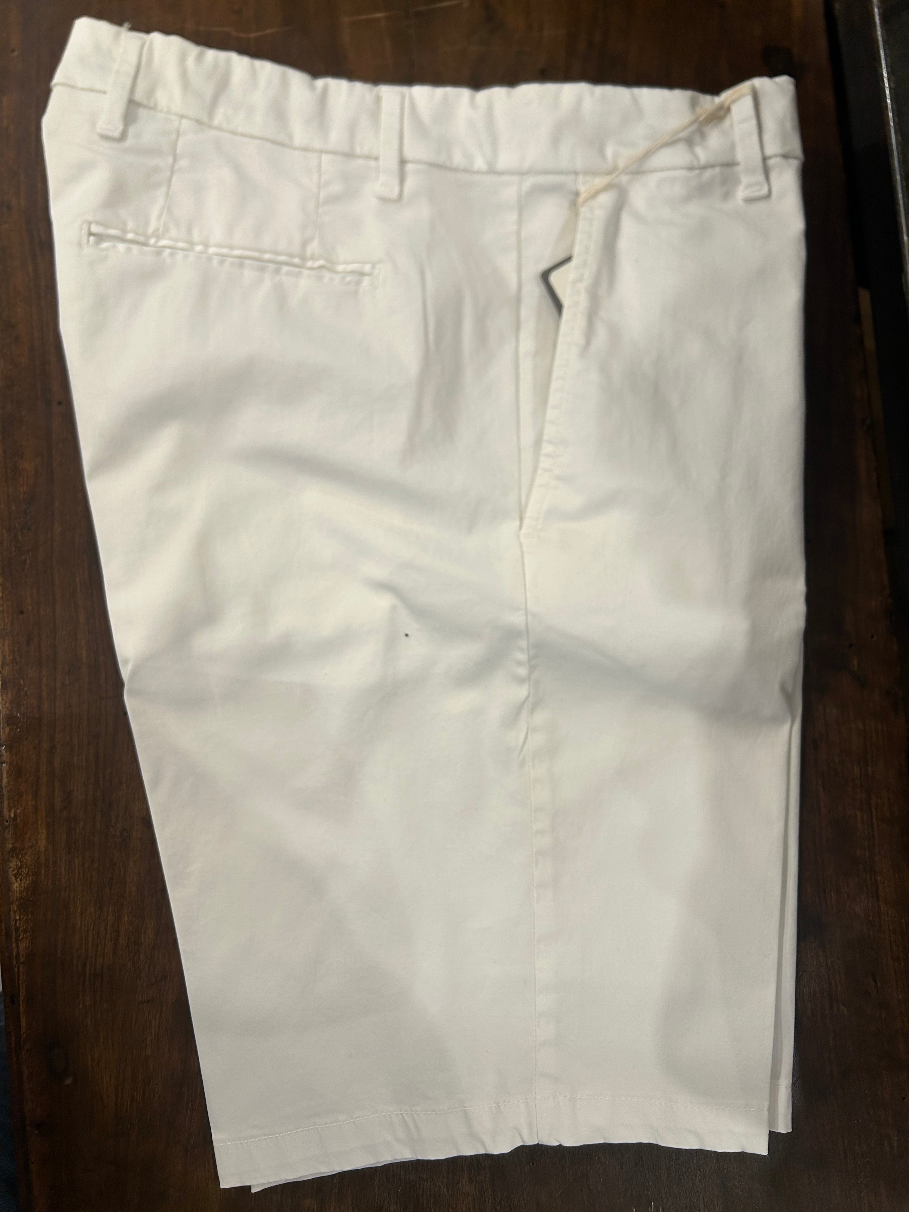 AG TREND BERMUDA 100% COTONE COLORE BIANCO MADE IN ITALY